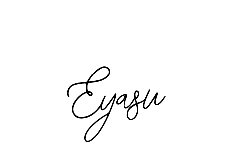 How to make Eyasu name signature. Use Bearetta-2O07w style for creating short signs online. This is the latest handwritten sign. Eyasu signature style 12 images and pictures png
