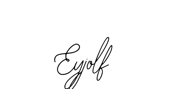 Also You can easily find your signature by using the search form. We will create Eyjolf name handwritten signature images for you free of cost using Bearetta-2O07w sign style. Eyjolf signature style 12 images and pictures png