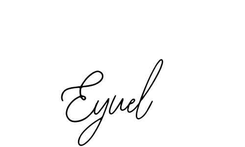 Eyuel stylish signature style. Best Handwritten Sign (Bearetta-2O07w) for my name. Handwritten Signature Collection Ideas for my name Eyuel. Eyuel signature style 12 images and pictures png