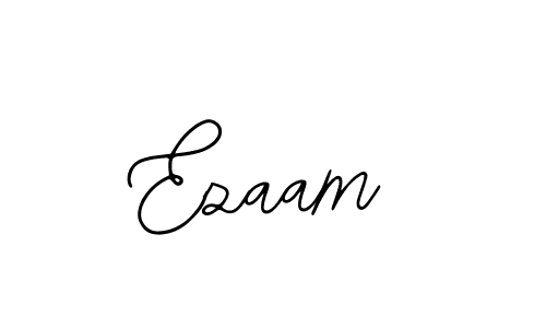 How to make Ezaam signature? Bearetta-2O07w is a professional autograph style. Create handwritten signature for Ezaam name. Ezaam signature style 12 images and pictures png