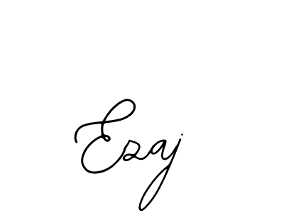 if you are searching for the best signature style for your name Ezaj. so please give up your signature search. here we have designed multiple signature styles  using Bearetta-2O07w. Ezaj signature style 12 images and pictures png