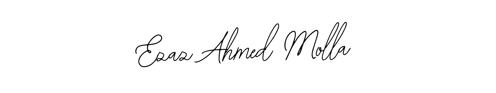How to make Ezaz Ahmed Molla name signature. Use Bearetta-2O07w style for creating short signs online. This is the latest handwritten sign. Ezaz Ahmed Molla signature style 12 images and pictures png