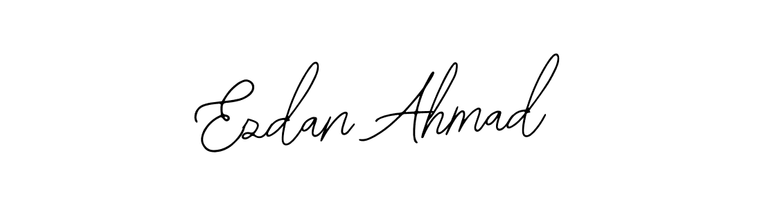 It looks lik you need a new signature style for name Ezdan Ahmad. Design unique handwritten (Bearetta-2O07w) signature with our free signature maker in just a few clicks. Ezdan Ahmad signature style 12 images and pictures png