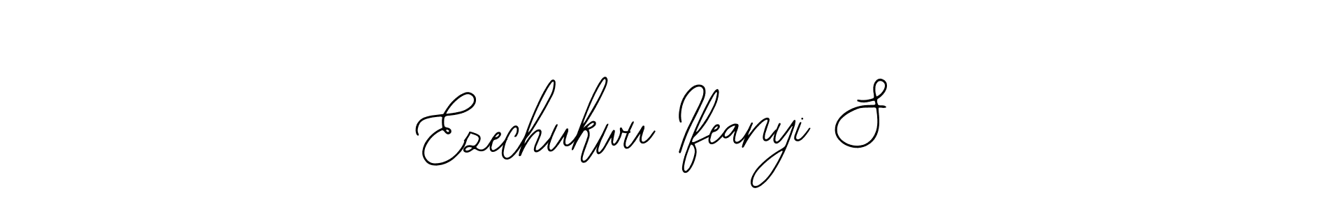 How to Draw Ezechukwu Ifeanyi S signature style? Bearetta-2O07w is a latest design signature styles for name Ezechukwu Ifeanyi S. Ezechukwu Ifeanyi S signature style 12 images and pictures png