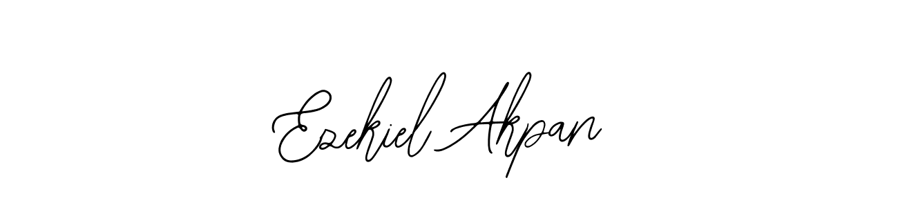 Bearetta-2O07w is a professional signature style that is perfect for those who want to add a touch of class to their signature. It is also a great choice for those who want to make their signature more unique. Get Ezekiel Akpan name to fancy signature for free. Ezekiel Akpan signature style 12 images and pictures png