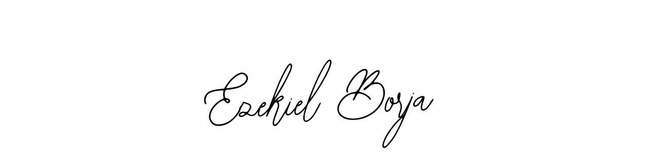 Use a signature maker to create a handwritten signature online. With this signature software, you can design (Bearetta-2O07w) your own signature for name Ezekiel Borja. Ezekiel Borja signature style 12 images and pictures png