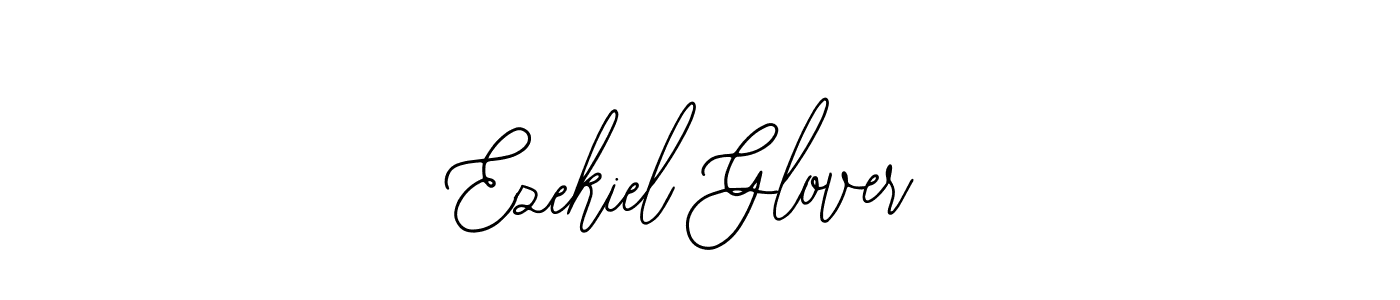 You should practise on your own different ways (Bearetta-2O07w) to write your name (Ezekiel Glover) in signature. don't let someone else do it for you. Ezekiel Glover signature style 12 images and pictures png