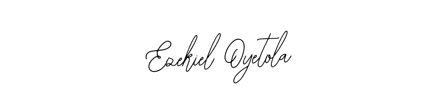 The best way (Bearetta-2O07w) to make a short signature is to pick only two or three words in your name. The name Ezekiel Oyetola include a total of six letters. For converting this name. Ezekiel Oyetola signature style 12 images and pictures png