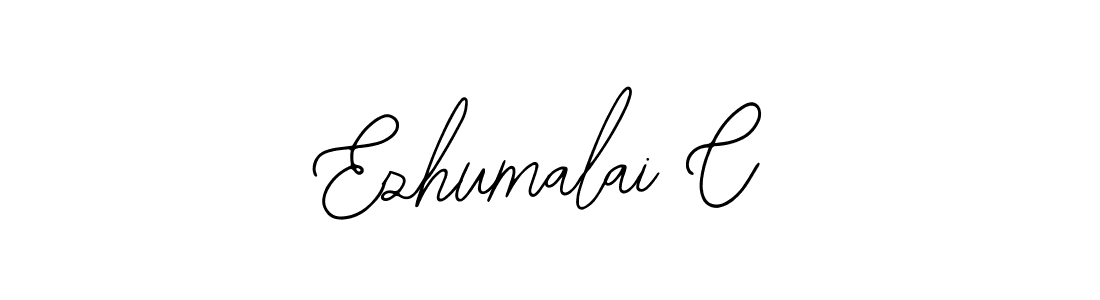Design your own signature with our free online signature maker. With this signature software, you can create a handwritten (Bearetta-2O07w) signature for name Ezhumalai C. Ezhumalai C signature style 12 images and pictures png