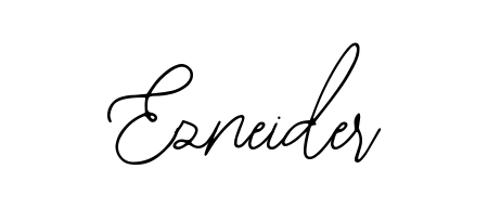 Style your name Ezneider with confidence using Bearetta-2O07w signature design. Simple, elegant, and ready for immediate document use. Ezneider signature style 12 images and pictures png