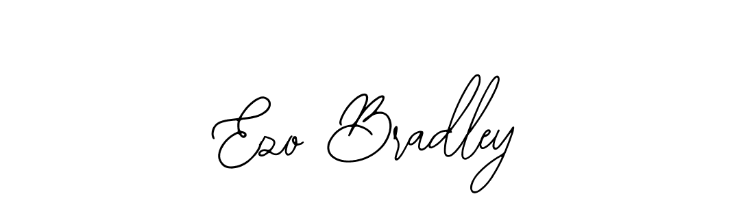 How to make Ezo Bradley name signature. Use Bearetta-2O07w style for creating short signs online. This is the latest handwritten sign. Ezo Bradley signature style 12 images and pictures png