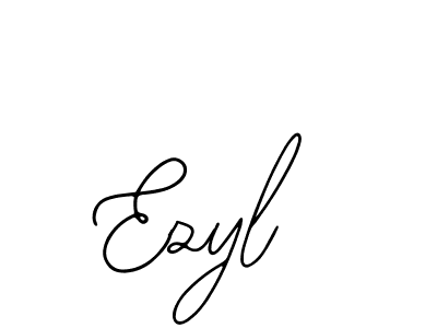 Also we have Ezyl name is the best signature style. Create professional handwritten signature collection using Bearetta-2O07w autograph style. Ezyl signature style 12 images and pictures png