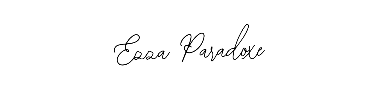 Make a beautiful signature design for name Ezza Paradoxe. With this signature (Bearetta-2O07w) style, you can create a handwritten signature for free. Ezza Paradoxe signature style 12 images and pictures png
