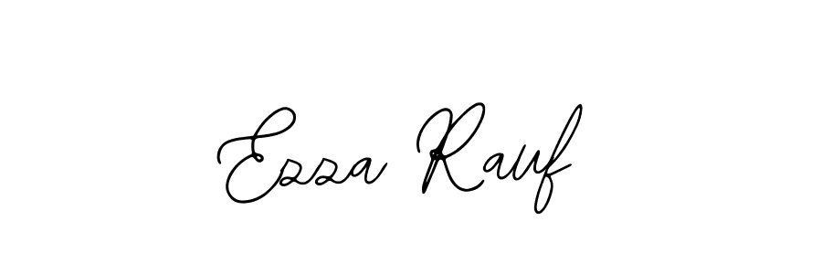 Ezza Rauf stylish signature style. Best Handwritten Sign (Bearetta-2O07w) for my name. Handwritten Signature Collection Ideas for my name Ezza Rauf. Ezza Rauf signature style 12 images and pictures png