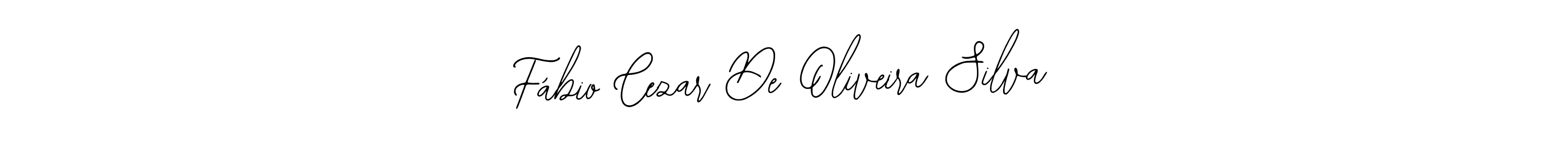 Create a beautiful signature design for name Fábio Cezar De Oliveira Silva. With this signature (Bearetta-2O07w) fonts, you can make a handwritten signature for free. Fábio Cezar De Oliveira Silva signature style 12 images and pictures png