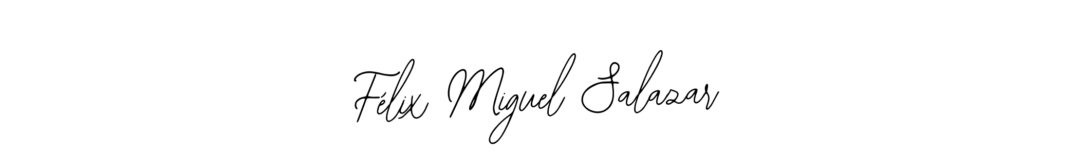 This is the best signature style for the Félix Miguel Salazar name. Also you like these signature font (Bearetta-2O07w). Mix name signature. Félix Miguel Salazar signature style 12 images and pictures png