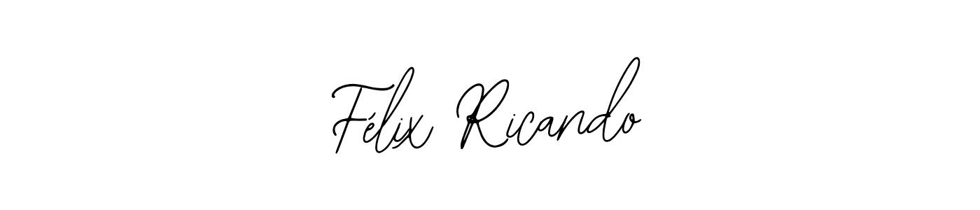 Félix Ricando stylish signature style. Best Handwritten Sign (Bearetta-2O07w) for my name. Handwritten Signature Collection Ideas for my name Félix Ricando. Félix Ricando signature style 12 images and pictures png