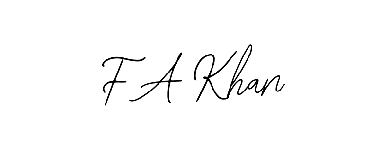 Similarly Bearetta-2O07w is the best handwritten signature design. Signature creator online .You can use it as an online autograph creator for name F A Khan. F A Khan signature style 12 images and pictures png