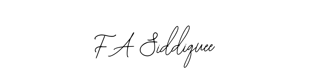 Also You can easily find your signature by using the search form. We will create F A Siddiquee name handwritten signature images for you free of cost using Bearetta-2O07w sign style. F A Siddiquee signature style 12 images and pictures png