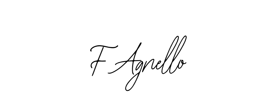 Bearetta-2O07w is a professional signature style that is perfect for those who want to add a touch of class to their signature. It is also a great choice for those who want to make their signature more unique. Get F Agnello name to fancy signature for free. F Agnello signature style 12 images and pictures png