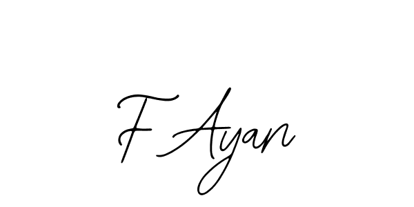 You can use this online signature creator to create a handwritten signature for the name F Ayan. This is the best online autograph maker. F Ayan signature style 12 images and pictures png