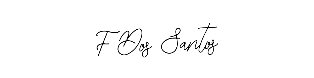 F Dos Santos stylish signature style. Best Handwritten Sign (Bearetta-2O07w) for my name. Handwritten Signature Collection Ideas for my name F Dos Santos. F Dos Santos signature style 12 images and pictures png