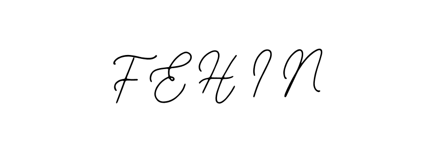 Also You can easily find your signature by using the search form. We will create F E H I N name handwritten signature images for you free of cost using Bearetta-2O07w sign style. F E H I N signature style 12 images and pictures png
