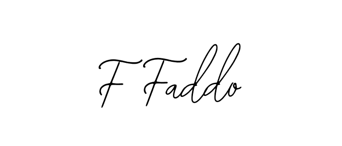 How to make F Faddo signature? Bearetta-2O07w is a professional autograph style. Create handwritten signature for F Faddo name. F Faddo signature style 12 images and pictures png