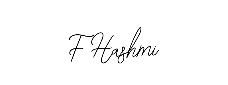 Use a signature maker to create a handwritten signature online. With this signature software, you can design (Bearetta-2O07w) your own signature for name F Hashmi. F Hashmi signature style 12 images and pictures png