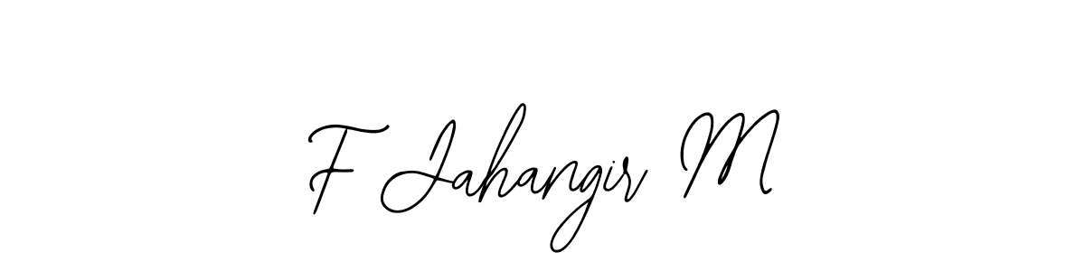 You can use this online signature creator to create a handwritten signature for the name F Jahangir M. This is the best online autograph maker. F Jahangir M signature style 12 images and pictures png