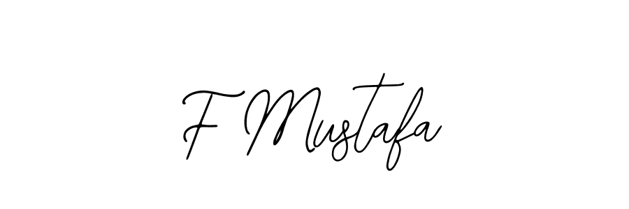 How to make F Mustafa signature? Bearetta-2O07w is a professional autograph style. Create handwritten signature for F Mustafa name. F Mustafa signature style 12 images and pictures png