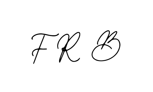 Also we have F R B name is the best signature style. Create professional handwritten signature collection using Bearetta-2O07w autograph style. F R B signature style 12 images and pictures png