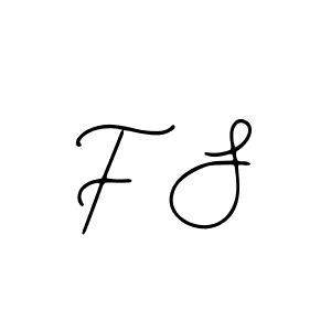 Design your own signature with our free online signature maker. With this signature software, you can create a handwritten (Bearetta-2O07w) signature for name F S. F S signature style 12 images and pictures png