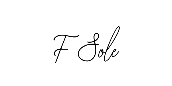 How to Draw F Sole signature style? Bearetta-2O07w is a latest design signature styles for name F Sole. F Sole signature style 12 images and pictures png