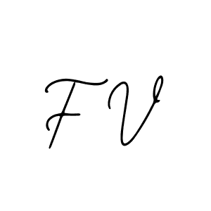 Use a signature maker to create a handwritten signature online. With this signature software, you can design (Bearetta-2O07w) your own signature for name F V. F V signature style 12 images and pictures png