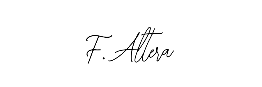 if you are searching for the best signature style for your name F. Altera. so please give up your signature search. here we have designed multiple signature styles  using Bearetta-2O07w. F. Altera signature style 12 images and pictures png