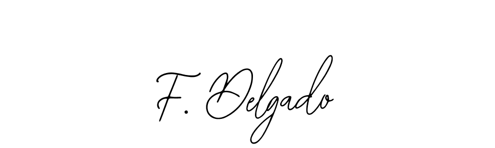 F. Delgado stylish signature style. Best Handwritten Sign (Bearetta-2O07w) for my name. Handwritten Signature Collection Ideas for my name F. Delgado. F. Delgado signature style 12 images and pictures png