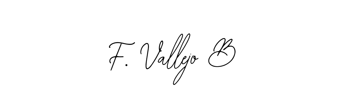 Make a beautiful signature design for name F. Vallejo B. With this signature (Bearetta-2O07w) style, you can create a handwritten signature for free. F. Vallejo B signature style 12 images and pictures png