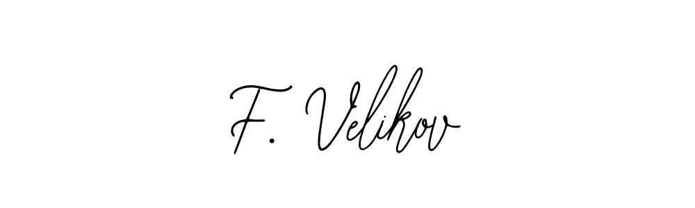 You can use this online signature creator to create a handwritten signature for the name F. Velikov. This is the best online autograph maker. F. Velikov signature style 12 images and pictures png