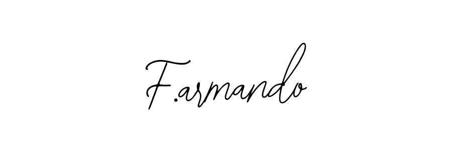 Similarly Bearetta-2O07w is the best handwritten signature design. Signature creator online .You can use it as an online autograph creator for name F.armando. F.armando signature style 12 images and pictures png
