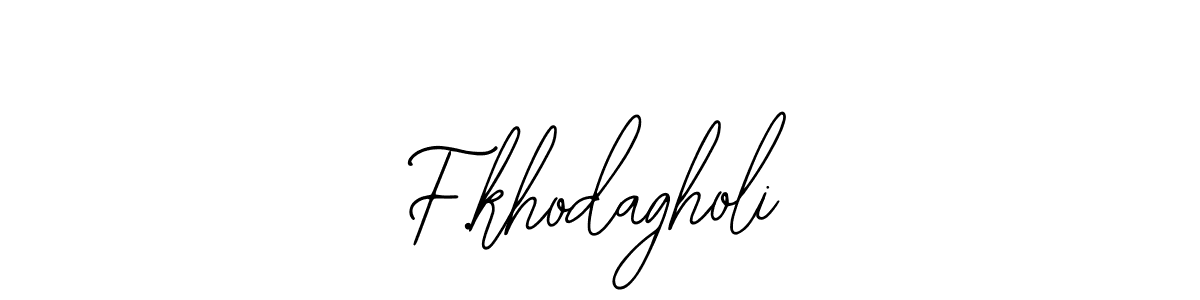 Make a short F.khodagholi signature style. Manage your documents anywhere anytime using Bearetta-2O07w. Create and add eSignatures, submit forms, share and send files easily. F.khodagholi signature style 12 images and pictures png