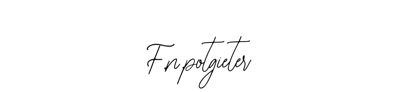 How to Draw F.n.potgieter signature style? Bearetta-2O07w is a latest design signature styles for name F.n.potgieter. F.n.potgieter signature style 12 images and pictures png