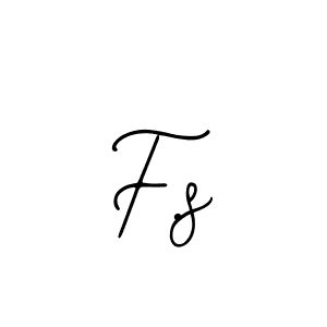 How to make F.s signature? Bearetta-2O07w is a professional autograph style. Create handwritten signature for F.s name. F.s signature style 12 images and pictures png