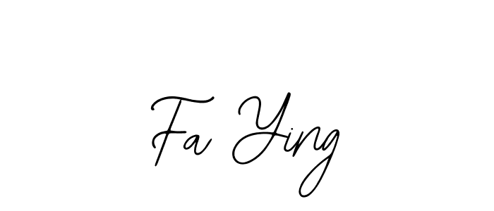 Make a beautiful signature design for name Fa Ying. With this signature (Bearetta-2O07w) style, you can create a handwritten signature for free. Fa Ying signature style 12 images and pictures png