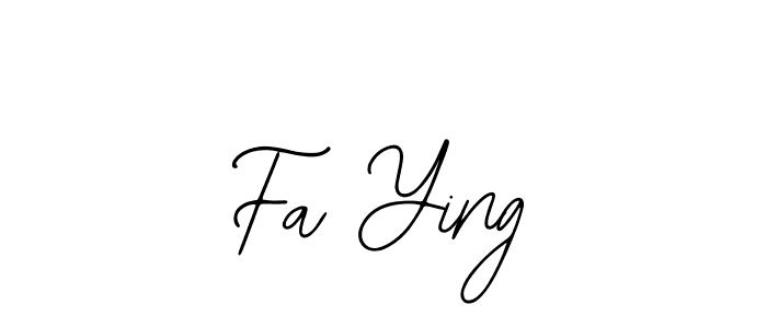 if you are searching for the best signature style for your name Fa Ying. so please give up your signature search. here we have designed multiple signature styles  using Bearetta-2O07w. Fa Ying signature style 12 images and pictures png