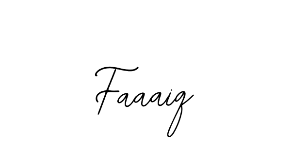 Use a signature maker to create a handwritten signature online. With this signature software, you can design (Bearetta-2O07w) your own signature for name Faaaiq. Faaaiq signature style 12 images and pictures png