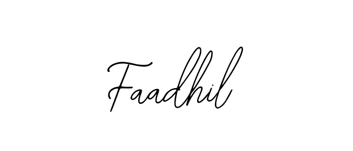 Make a beautiful signature design for name Faadhil. With this signature (Bearetta-2O07w) style, you can create a handwritten signature for free. Faadhil signature style 12 images and pictures png