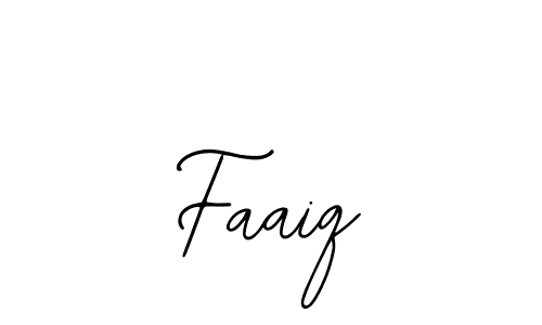 Design your own signature with our free online signature maker. With this signature software, you can create a handwritten (Bearetta-2O07w) signature for name Faaiq. Faaiq signature style 12 images and pictures png