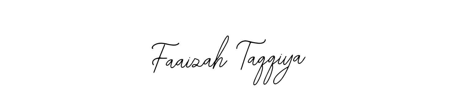 It looks lik you need a new signature style for name Faaizah Taqqiya. Design unique handwritten (Bearetta-2O07w) signature with our free signature maker in just a few clicks. Faaizah Taqqiya signature style 12 images and pictures png