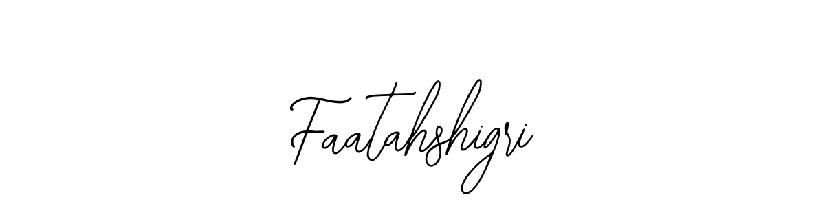 How to Draw Faatahshigri signature style? Bearetta-2O07w is a latest design signature styles for name Faatahshigri. Faatahshigri signature style 12 images and pictures png
